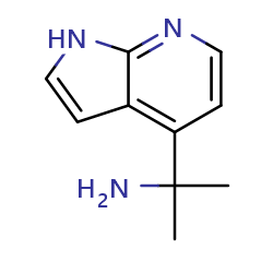 2-{1H-pyrrolo[2,3-b]pyridin-4-yl}propan-2-amine图片