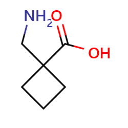 1-(aminomethyl)cyclobutane-1-carboxylicacid图片
