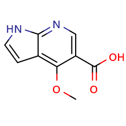 4-methoxy-1H-pyrrolo[2,3-b]pyridine-5-carboxylicacid图片