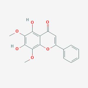 5,7-Dihydroxy-6,8-dimethoxyflavone图片