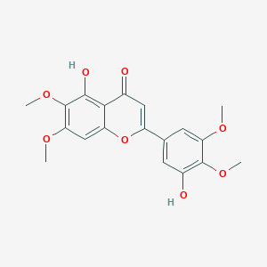 3',5-Dihydroxy-4',5',6,7-tetramethoxyflavone图片