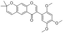 2',4',5'-Trimethoxy-2'',2''-dimethylpyrano[5'',6'':6,7]isoflavone图片