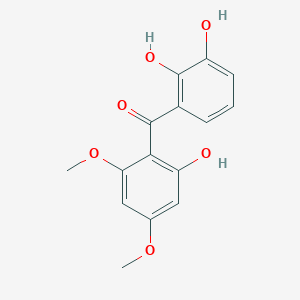 2,2',3'-Trihydroxy-4,6-dimethoxybenzophenone图片