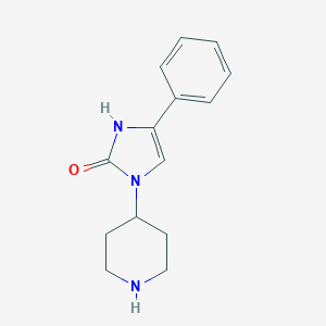 4-苯基-1-(4-哌啶基)-4-(4,5-二氢咪唑)-2-酮图片
