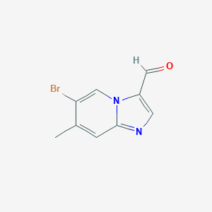 6-Bromo-7-methylimidazo[1,2-a]pyridine-3-carbaldehyde图片