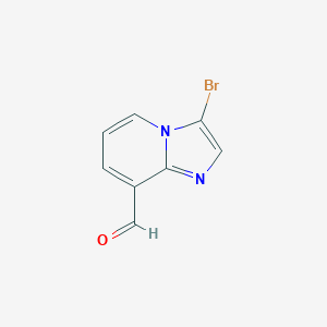 3-Bromoimidazo[1,2-a]pyridine-8-carbaldehyde图片
