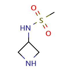 N-(azetidin-3-yl)methanesulfonamide图片
