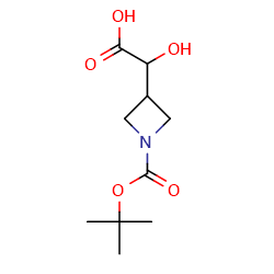 2-{1-[(tert-butoxy)carbonyl]azetidin-3-yl}-2-hydroxyaceticacid图片