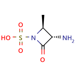 (2S,3S)-3-amino-2-methyl-4-oxoazetidine-1-sulfonicacid图片