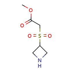 methyl2-(azetidine-3-sulfonyl)acetate图片