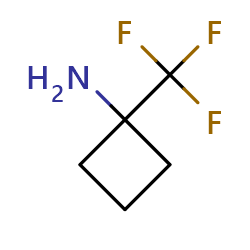 1-(trifluoromethyl)cyclobutan-1-amine图片