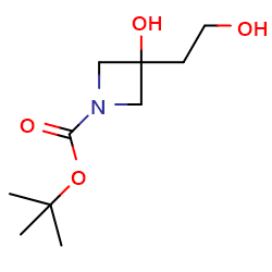 tert-butyl3-hydroxy-3-(2-hydroxyethyl)azetidine-1-carboxylate图片