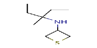 N-(3-methylpentan-3-yl)thietan-3-amine图片