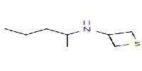 N-(pentan-2-yl)thietan-3-amine图片