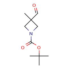 tert-butyl3-formyl-3-methylazetidine-1-carboxylate图片