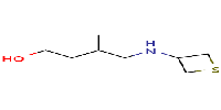 3-methyl-4-[(thietan-3-yl)amino]butan-1-ol图片
