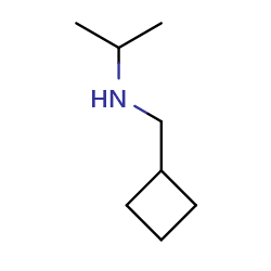 (cyclobutylmethyl)(propan-2-yl)amine图片
