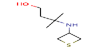 3-methyl-3-[(thietan-3-yl)amino]butan-1-ol图片