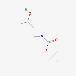 tert-butyl3-(1-hydroxyethyl)azetidine-1-carboxylate图片