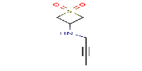 3-[(but-2-yn-1-yl)amino]-1λ?-thietane-1,1-dione图片