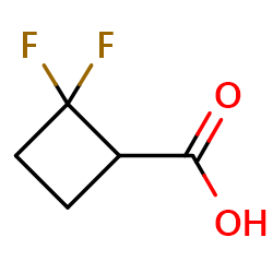 2,2-difluorocyclobutane-1-carboxylicacid图片