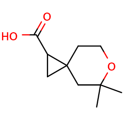 5,5-dimethyl-6-oxaspiro[2,5]octane-1-carboxylicacid图片