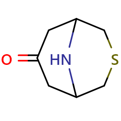 3-thia-9-azabicyclo[3,3,1]nonan-7-one图片
