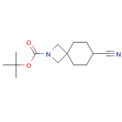 tert-butyl7-cyano-2-azaspiro[3,5]nonane-2-carboxylate图片