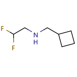(cyclobutylmethyl)(2,2-difluoroethyl)amine图片