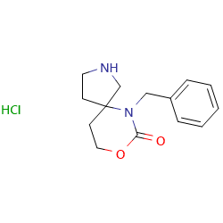 6-benzyl-8-oxa-2,6-diazaspiro[4,5]decan-7-onehydrochloride图片