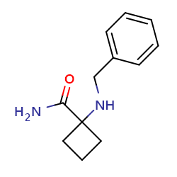 1-(benzylamino)cyclobutane-1-carboxamide图片