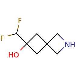 6-(difluoromethyl)-2-azaspiro[3,3]heptan-6-ol图片