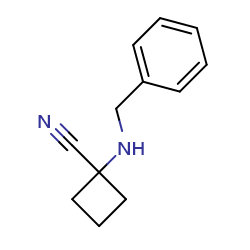 1-(benzylamino)cyclobutane-1-carbonitrile图片