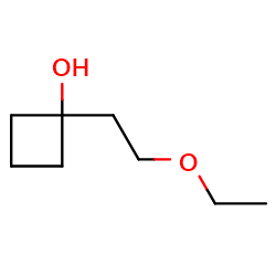 1-(2-ethoxyethyl)cyclobutan-1-ol图片