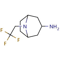 8-(2,2,2-trifluoroethyl)-8-azabicyclo[3,2,1]octan-3-amine图片