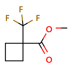 methyl1-(trifluoromethyl)cyclobutane-1-carboxylate图片