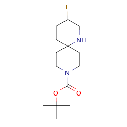 tert-butyl3-fluoro-1,9-diazaspiro[5,5]undecane-9-carboxylate图片