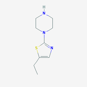 1-(5-Ethyl-1,3-thiazol-2-yl)piperazine图片