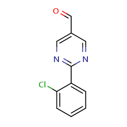 2-(2-chlorophenyl)pyrimidine-5-carbaldehyde图片