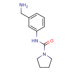 N-[3-(aminomethyl)phenyl]pyrrolidine-1-carboxamide图片