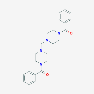 1-Benzoyl-4-[(4-benzoylpiperazin-1-yl)methyl]piperazine图片