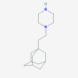 1-[2-(Adamantan-1-yl)ethyl]piperazine图片