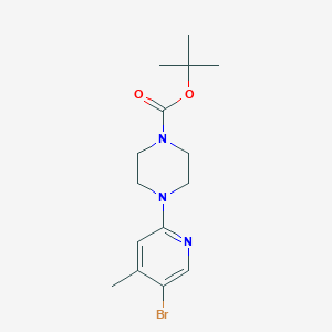 1-BOC-4-(5-Bromo-4-methyl-2-pyridinyl)piperazine图片
