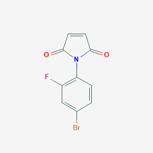 1-(4-Bromo-2-Fluorophenyl)-1h-Pyrrole-2,5-Dione图片
