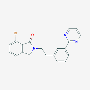 7-bromo-2-(3-(pyrimidin-2-yl)phenethyl)isoindolin-1-one图片