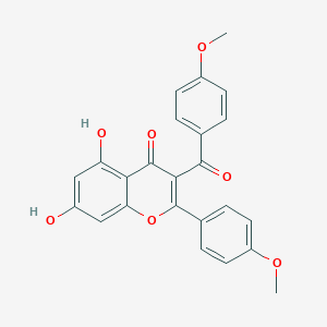 3-p-Anisoyl Acacetin图片