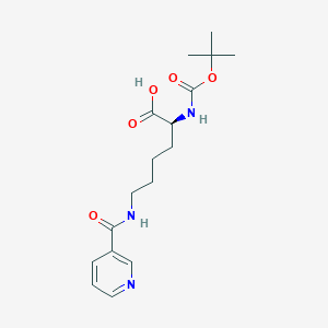 Boc-Lys(Nicotinoyl)-Oh图片