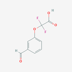 2,2-Difluoro-2-(3-formylphenoxy)acetic Acid图片