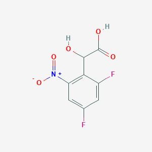 2,4-Difluoro-6-nitromandelic acid图片