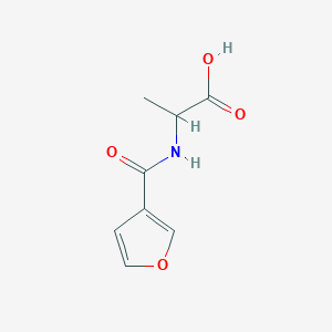 2-(furan-3-ylformamido)propanoic acid图片